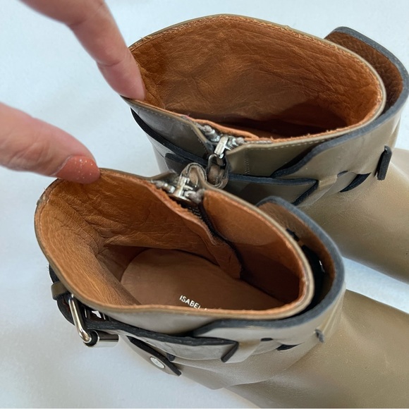 Authentic Isabel Marant Leather Booties - Picture 10 of 13